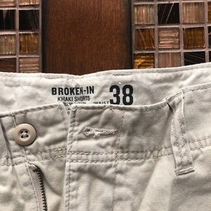 Broken-In Shorts - Broken-In Khaki Shorts 38 Broken-In Shorts - Broken-In Khaki Shorts 38